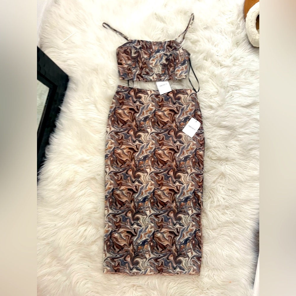 F21 skirt set